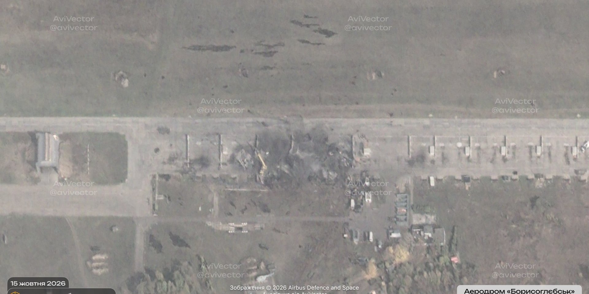 Украина заявила о поражении шести Су-34 на аэродроме Борисоглебск
