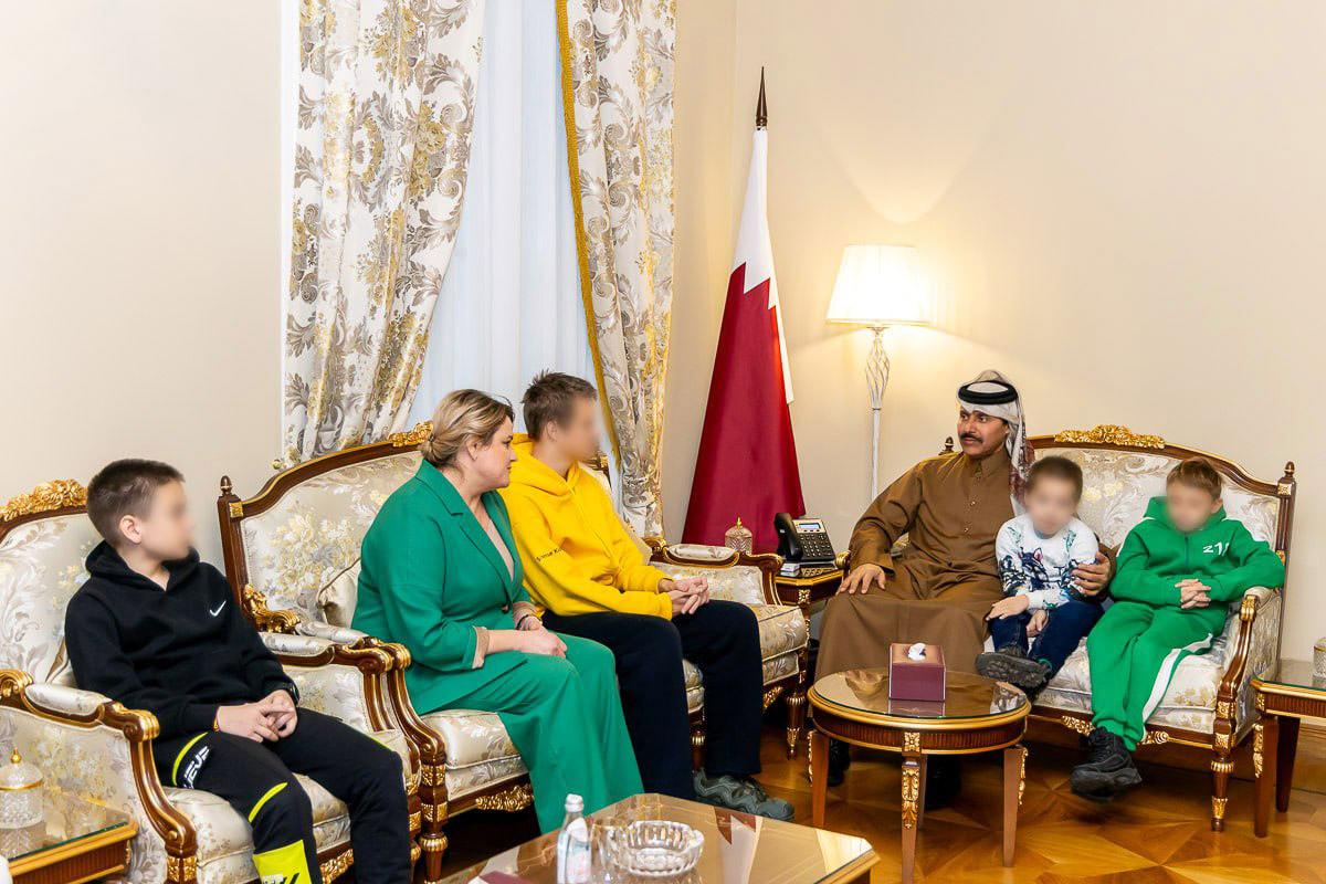 Львова-Белова отчитывается о возвращении семи детей в Украину при посредничестве Катара. 28 ноября 2024 года