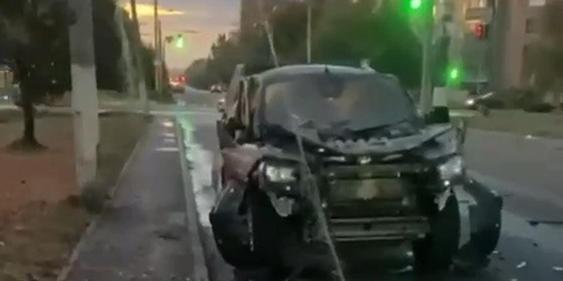 Дрон на оптоволокне атаковал машину в Краматорске