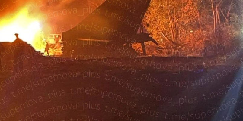 Самолет-бомбардировщик разбился в Амурской области, шесть человек погибли