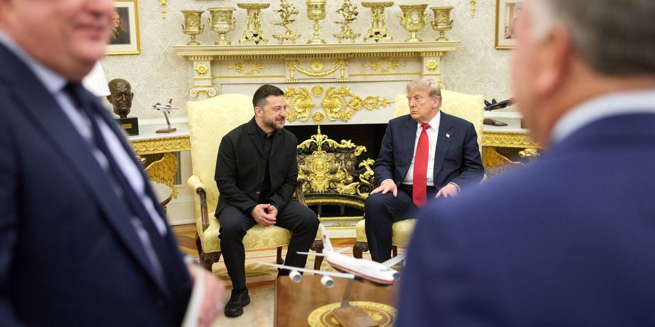 Зеленский встретился с Трампом, который всё больше поддерживает Украину