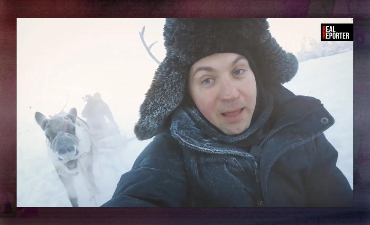 Konstantin Rozhkov calls himself independent, but receives content and money from RT