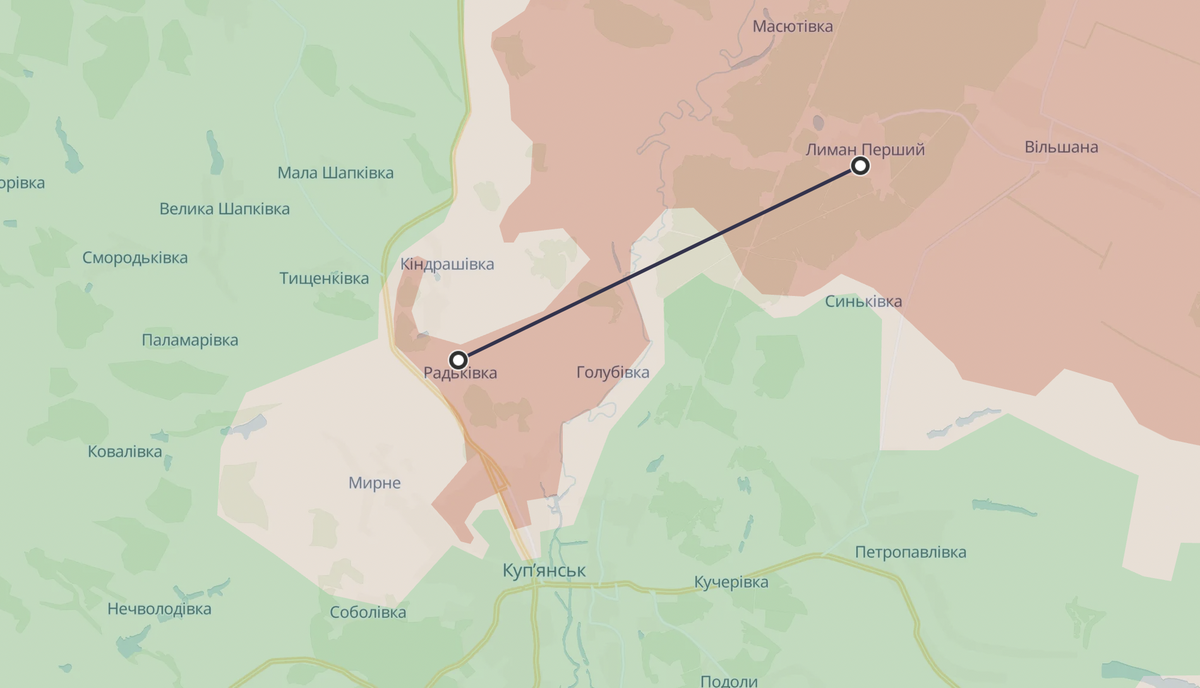 Россияне заходили в трубу в районе Лимана Первого и выходили под Радьковкой