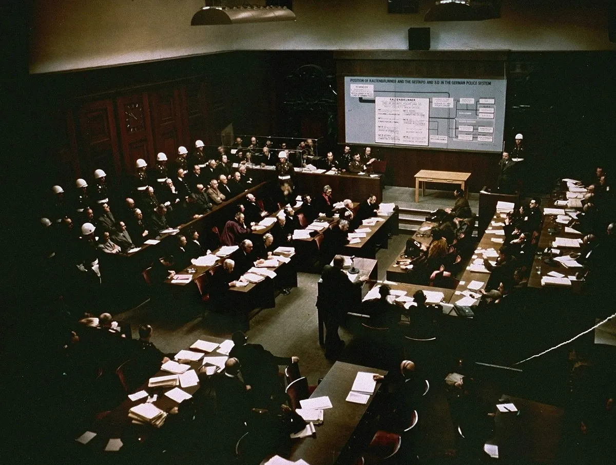 Показания подсудимого Эрнста Кальтенбруннера на процессе Международного военного трибунала над военными преступниками в Нюрнберге. 2 января 1946 года