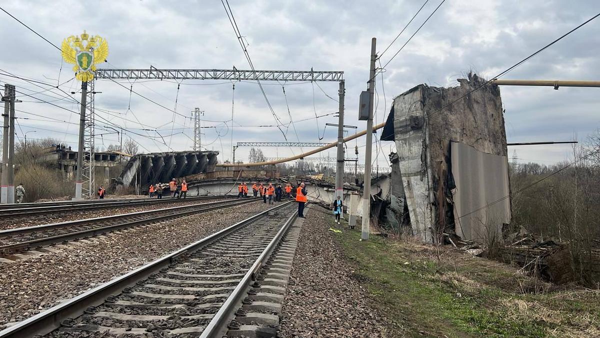 В Смоленской области рухнул мост, на обследование которого в прошлом году  местные власти потратили 1,5 млн рублей