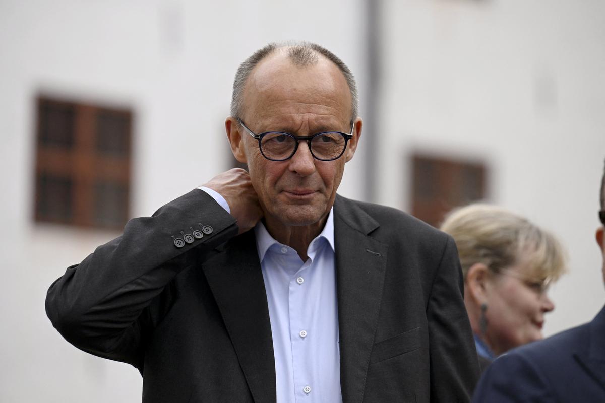 Фридрих Мерц на обеде премьер-министров северных стран в Финляндии