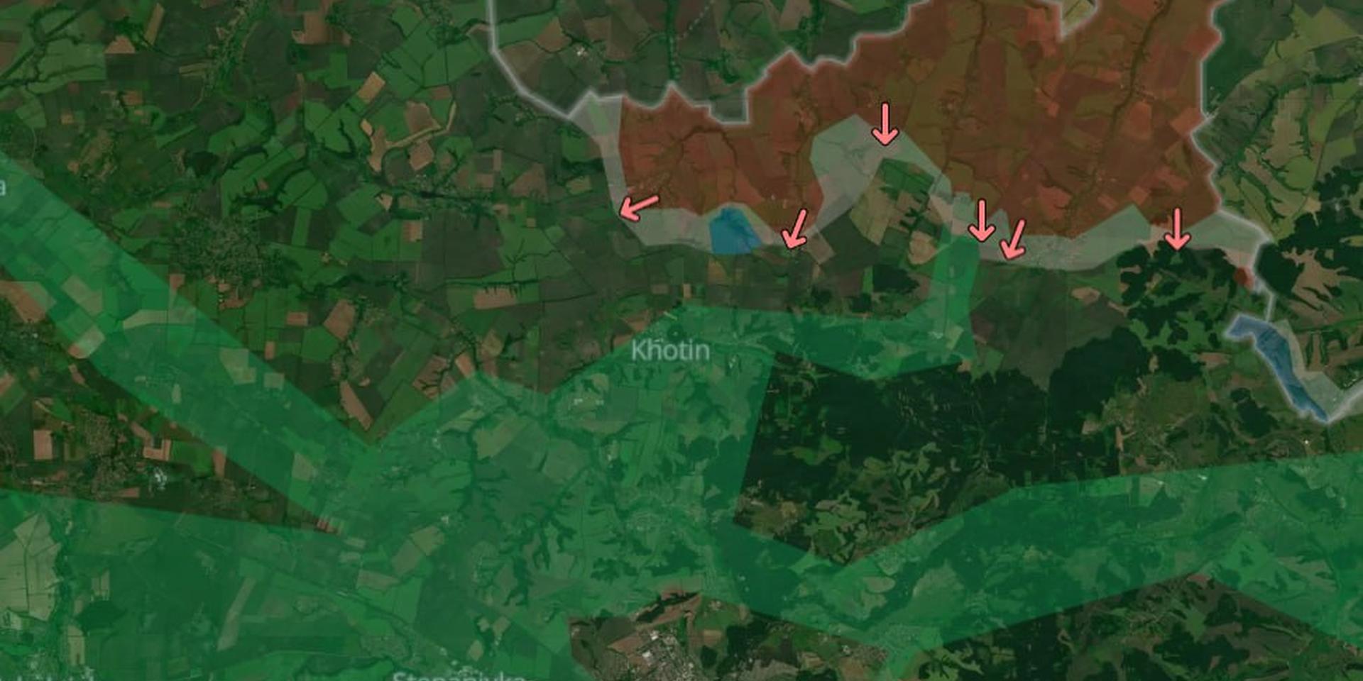 ВСУ заявили о полной остановке наступления России в Сумской области