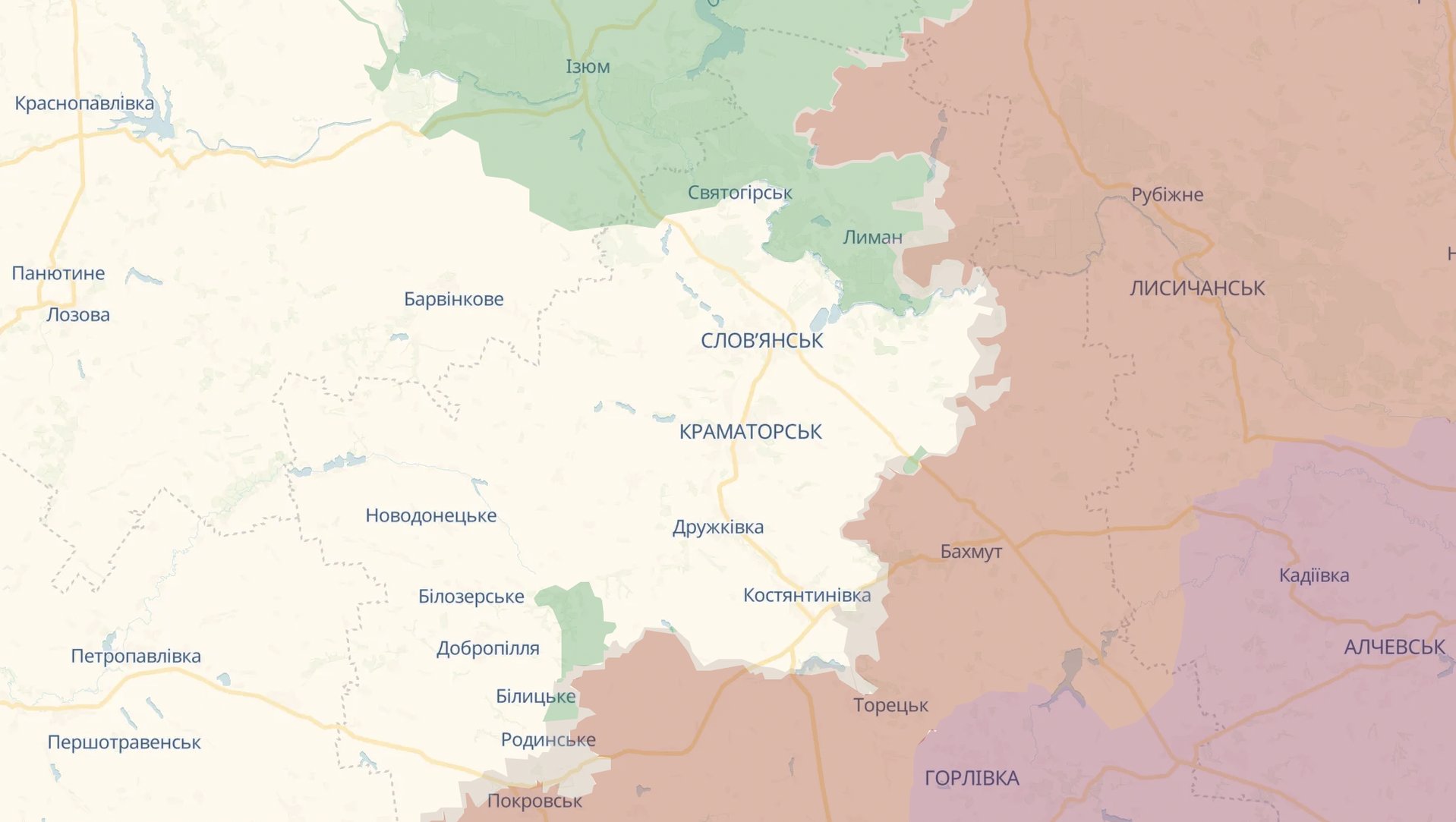 Пояс крепостей в Донецкой области