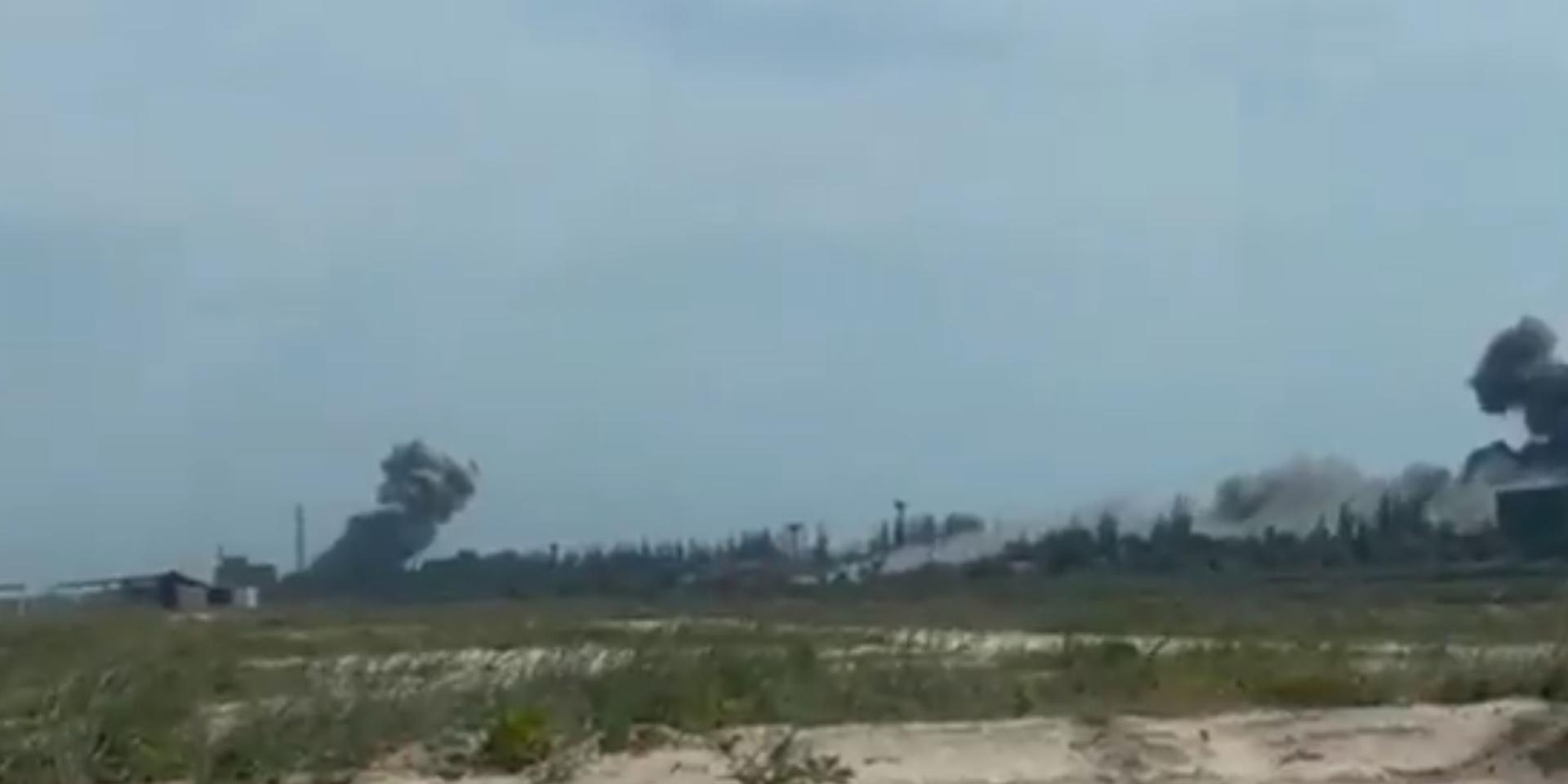 ВСУ нанесли ракетный удар по Арабатской косе, где находится штаб группировки войск «Днепр»
