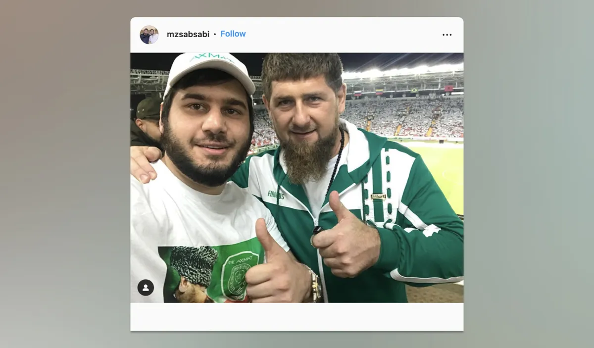 Зияд Сабсаби и Рамзан Кадыров