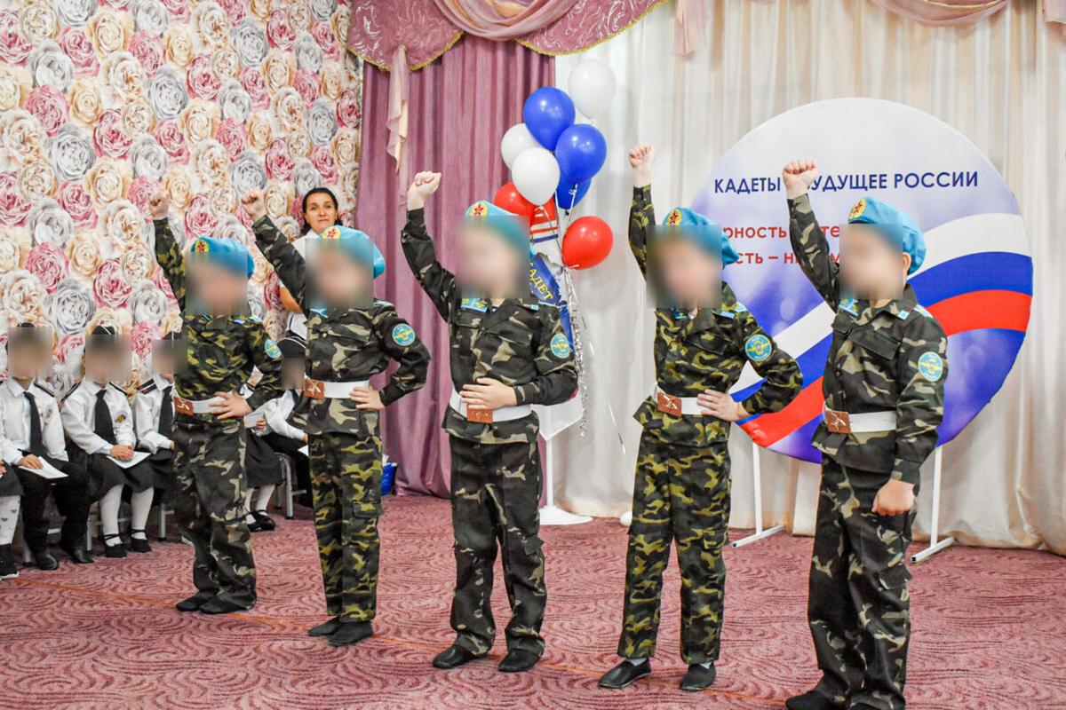 На фото: открытие кадетской группы в детском саду «Рябинка» в селе Добром Липецкой области