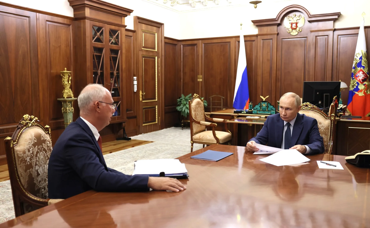 Kirill Dmitriev with Vladimir Putin, January 2025