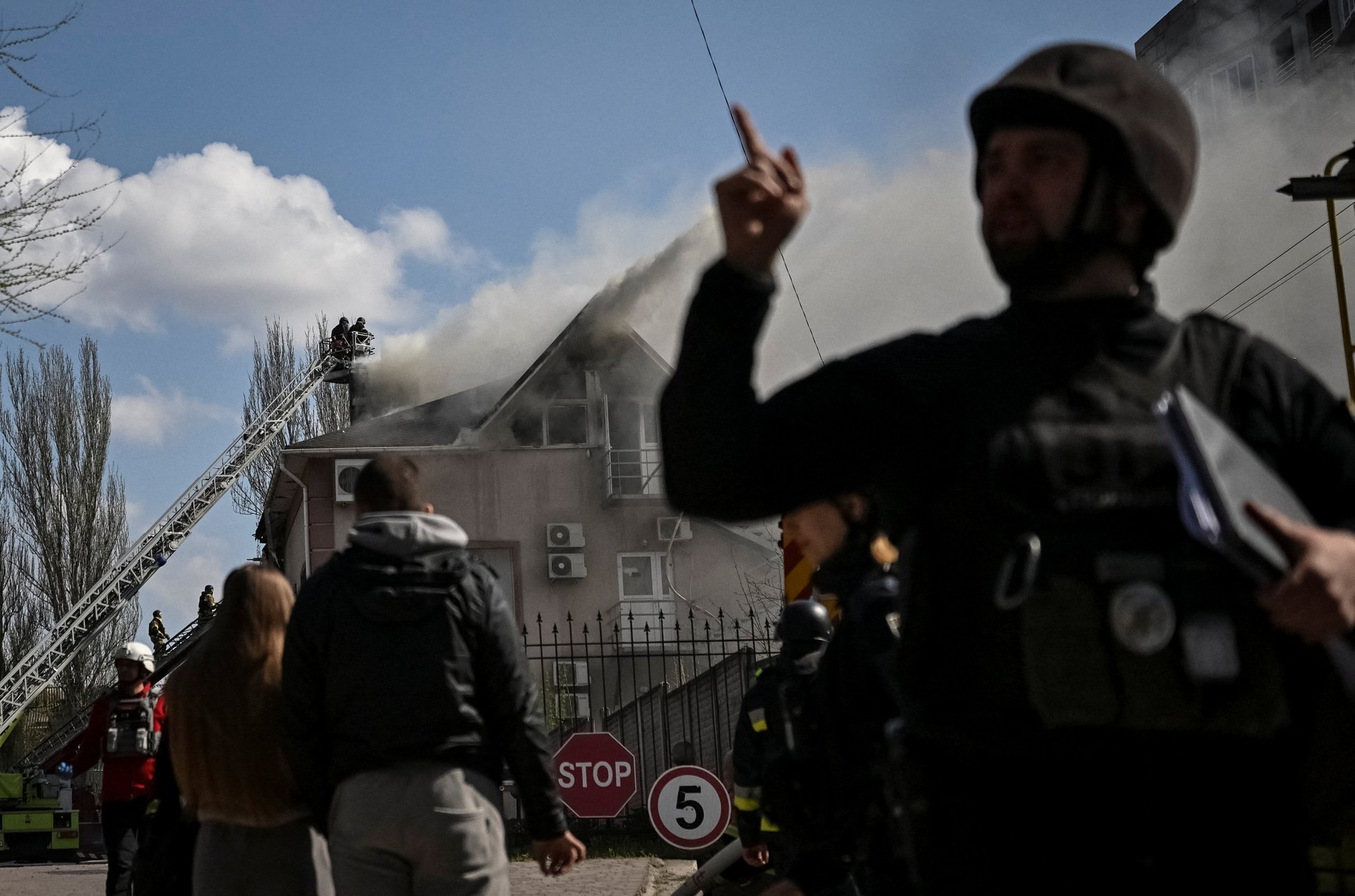 Последствия атаки дронов по Запорожью, 13 апреля 2026 года