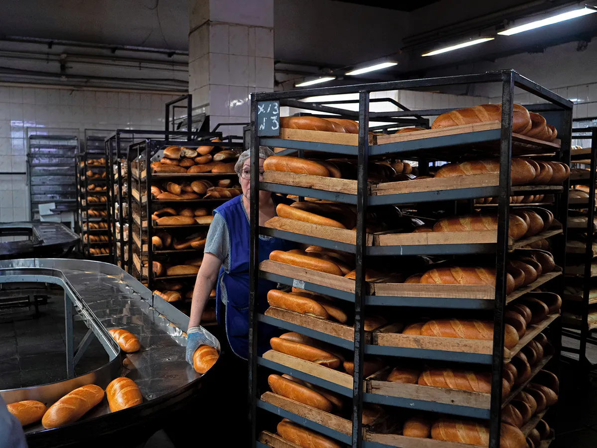 Bakeries will stand down without imported equipment. So one has to buy second-hand