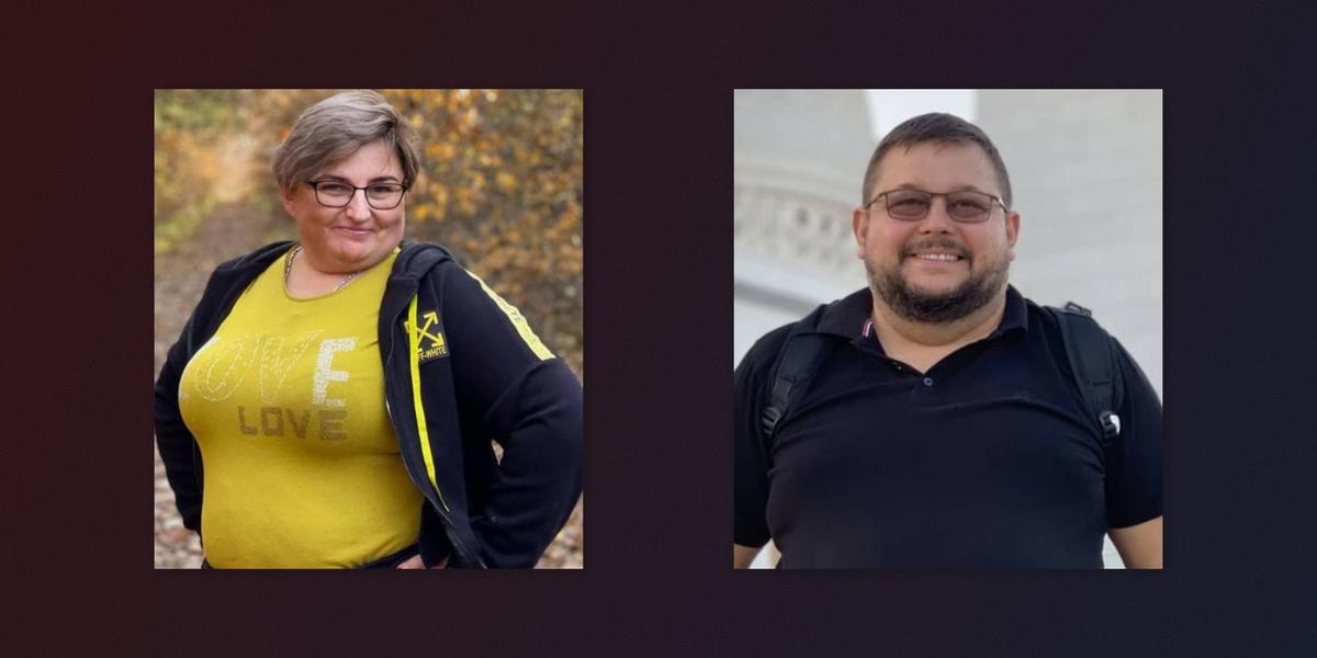 Tetiana and Oleh Plachkov from Melitopol, kidnapped by Russian security forces. Tetiana died in Russian captivity