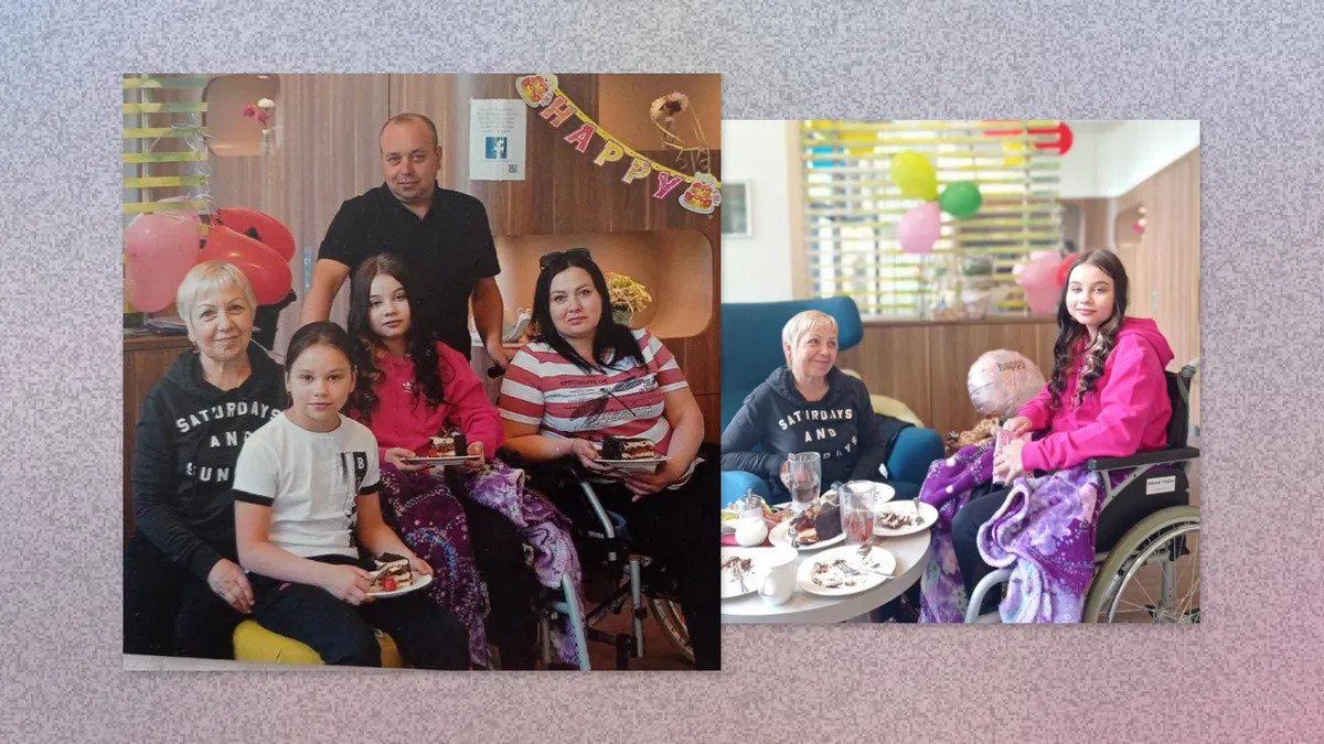 Семья Фещенко отмечает в больнице 16-летие Маши