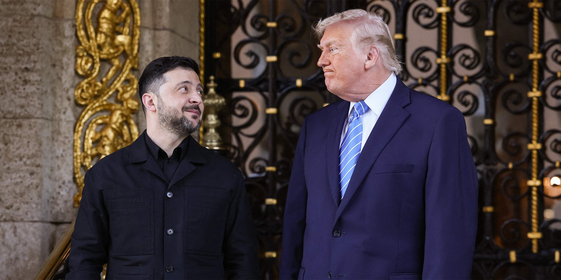 Трамп встретил Зеленского в «Мар-а-Лаго»