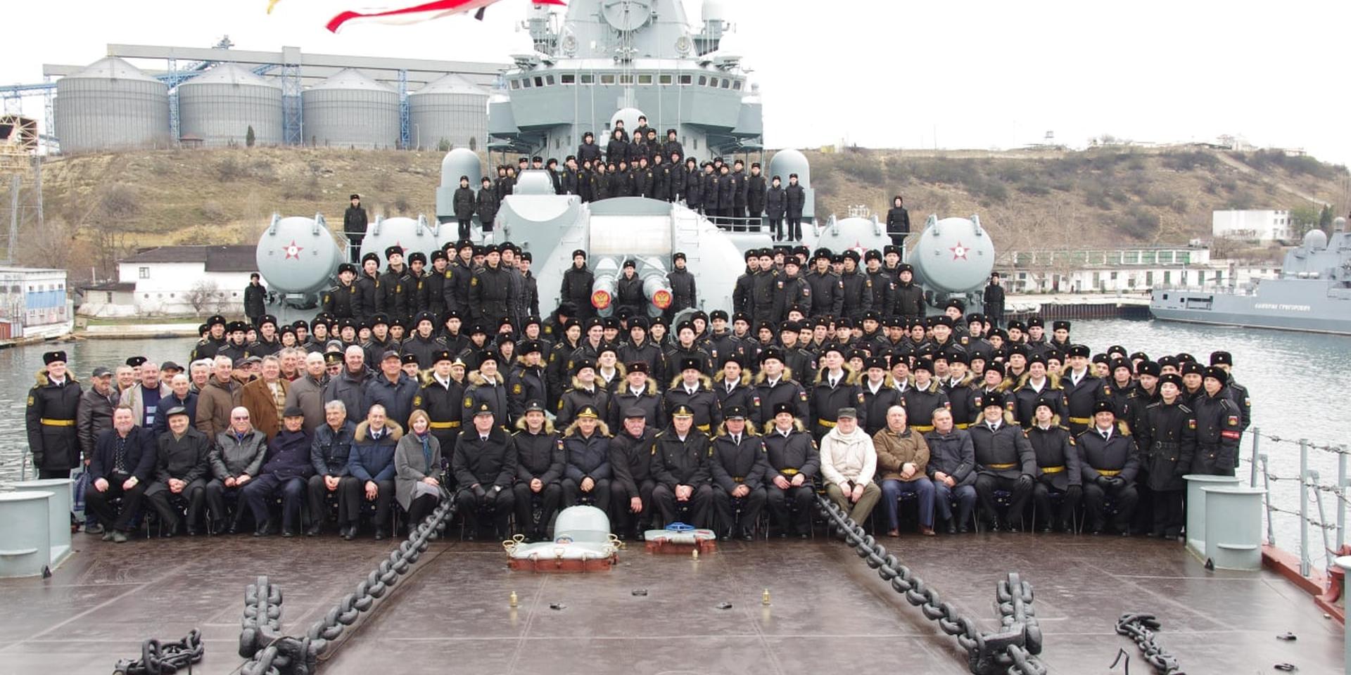 Появились фото памятника погибшему экипажу крейсера «Москва»