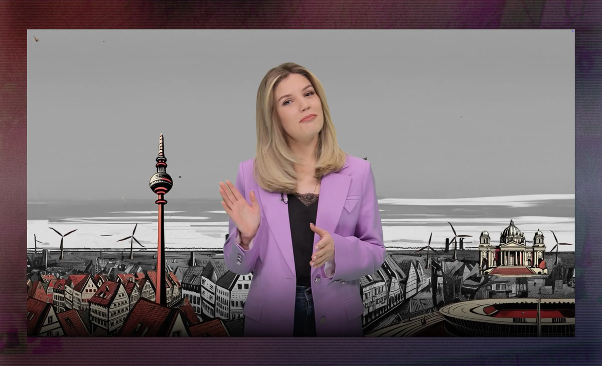 ...and Ekaterina Grigorieva appear as hosts on The Chancellor’s Folder. They are paid by RT
