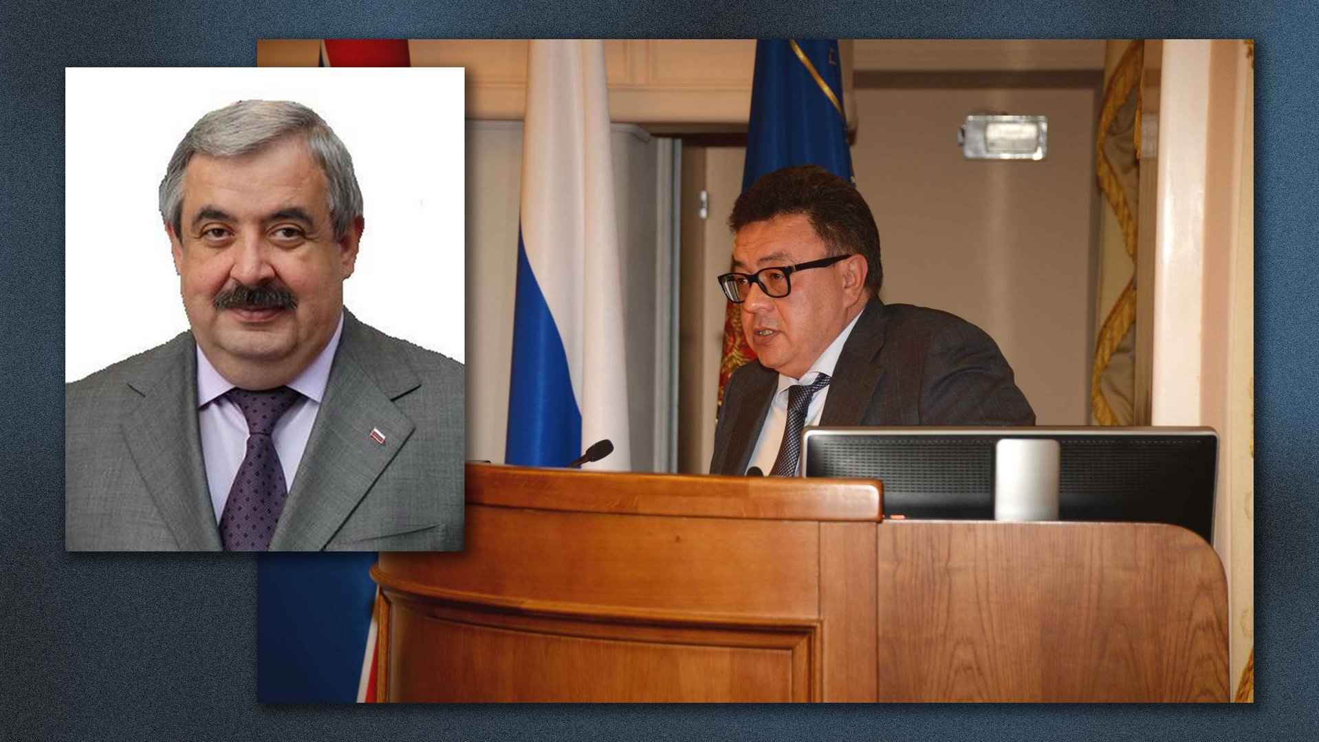 Валерий Битаев (слева) и Сергей Королев