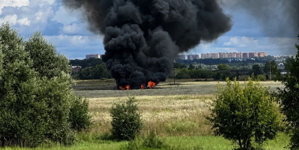 Истребитель самой современной модели разбился в Московской области