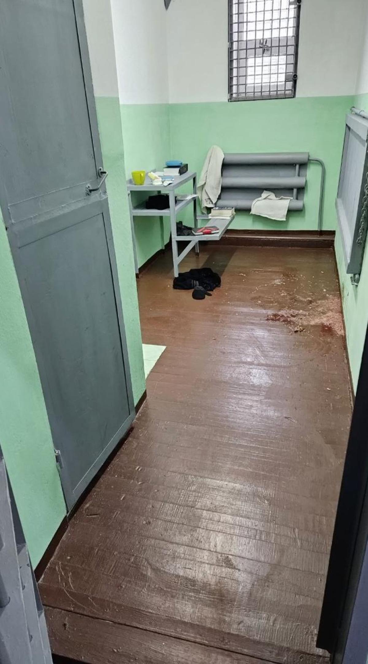 Камера Навального в день отравления