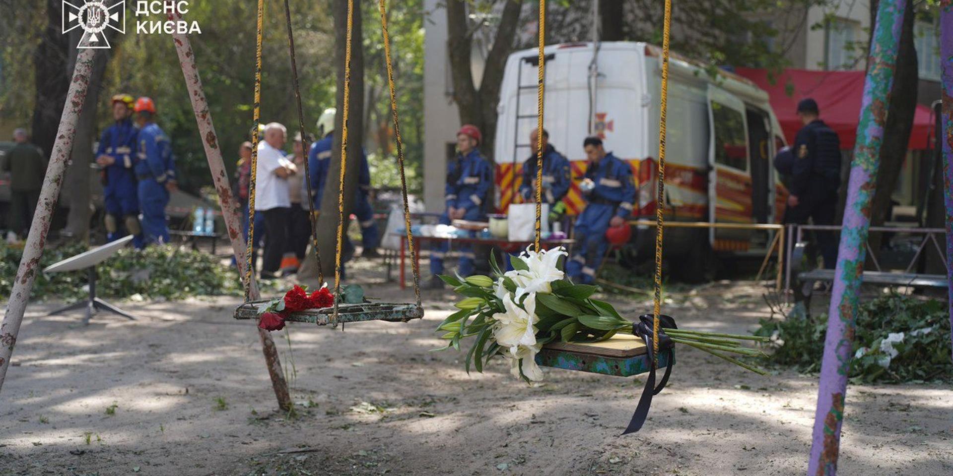 Количество погибших из-за вчерашней атаки в Киеве выросло до 28 человек