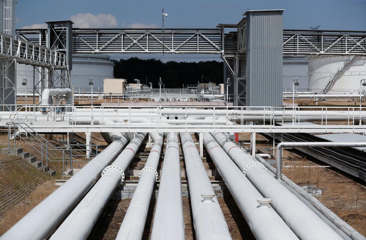 Центральный резервуарный парк Mero, через который нефть транспортируется по нефтепроводу «Дружба»
