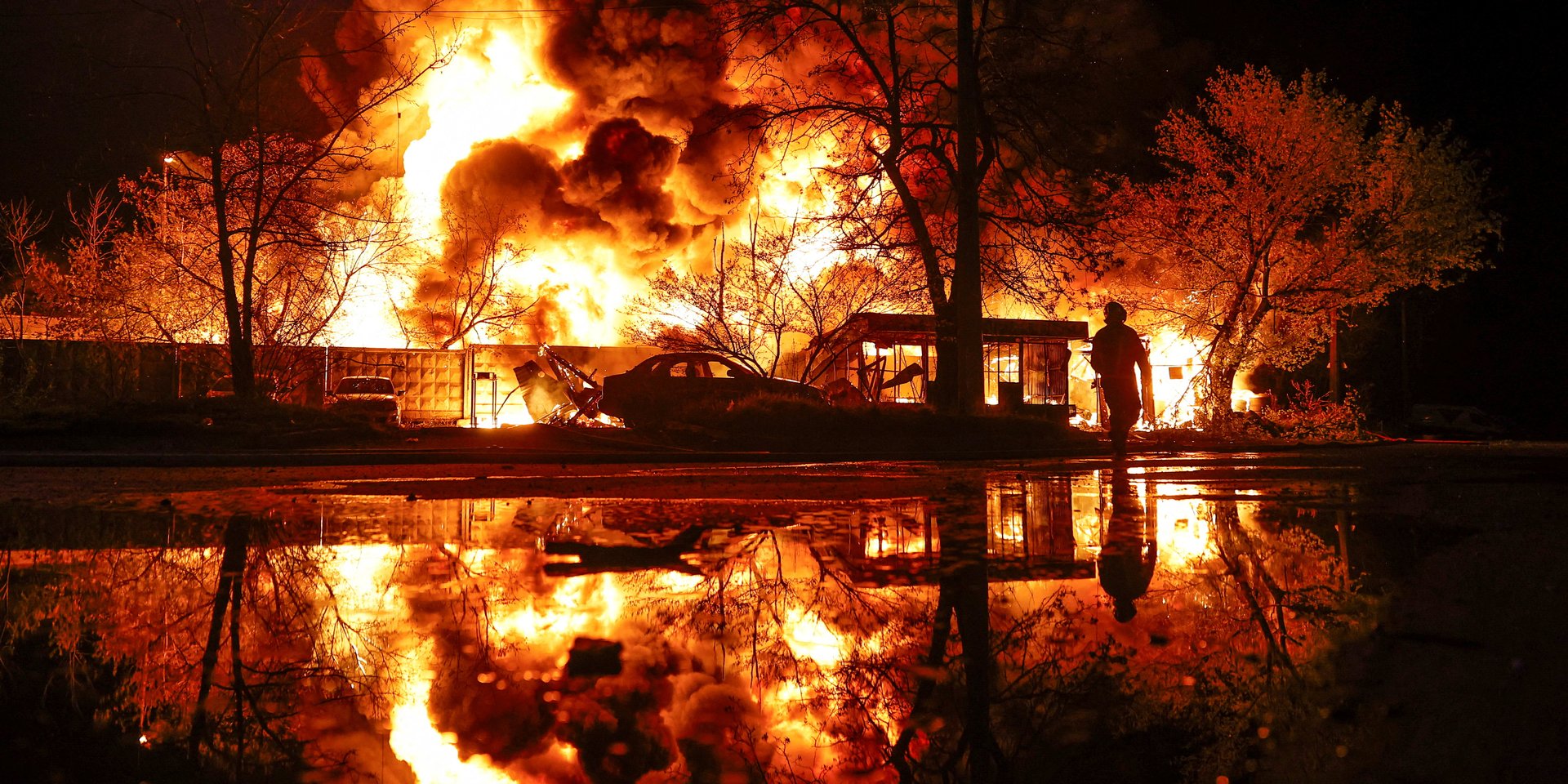 Россия и Украина обменялись атаками в ночь на 16 апреля