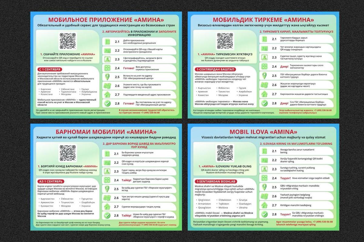 Инструкция по установке «Амины»