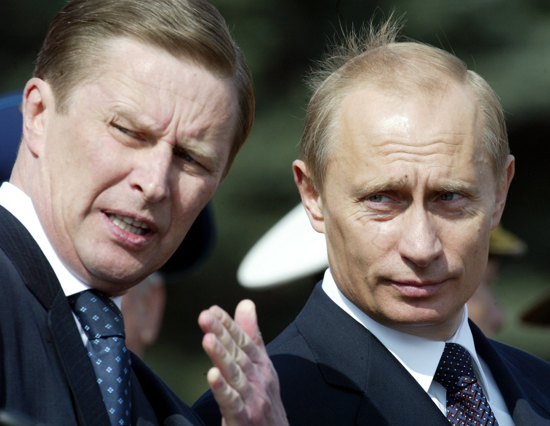 Сергей Иванов и Владимир Путин, 2004 год