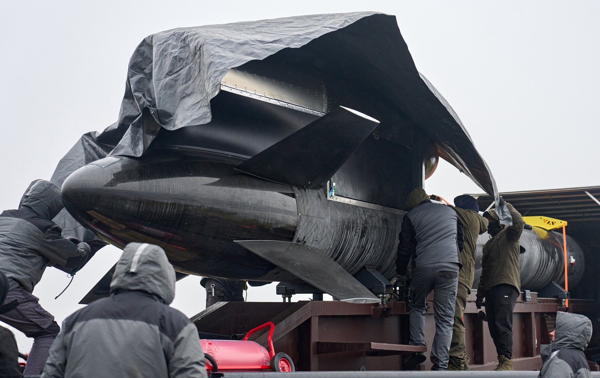 Проверка ракеты FP-5 («Фламинго») сотрудниками Fire Point и украинскими военными