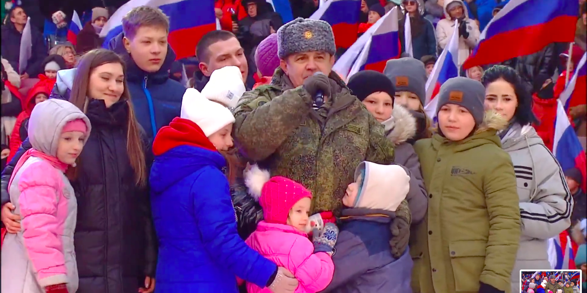 Ukrainian Children Were Brought on the Stage during the Pro-war Concert in Moscow. IStories Found Who They Are