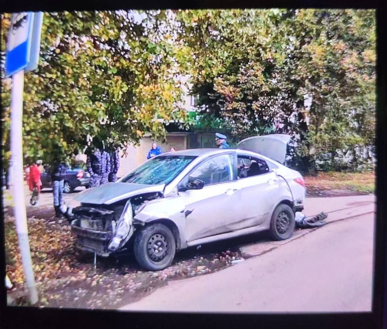 Взорванный автомобиль Сыромятникова