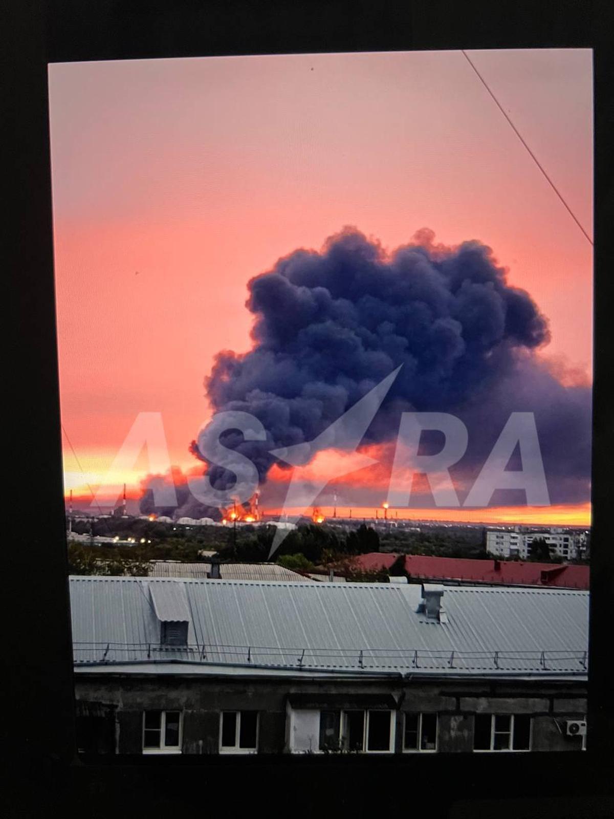 Атака на Куйбышевский НПЗ