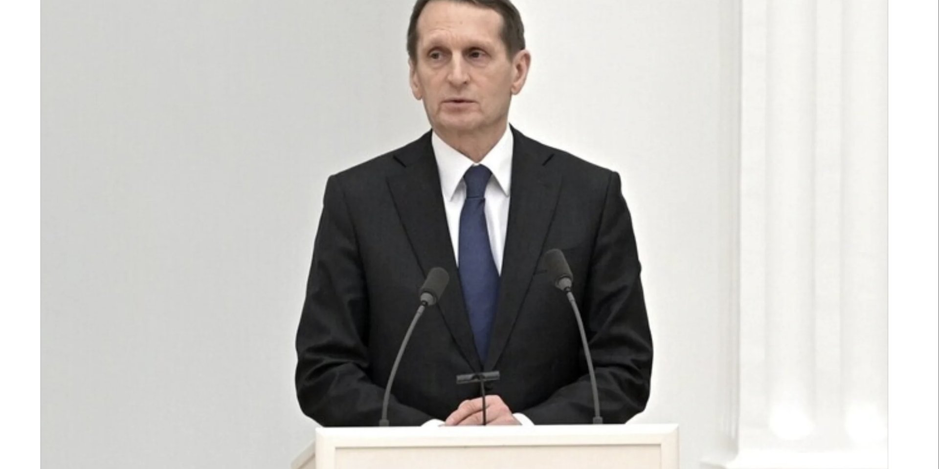 Глава СВР Нарышкин возобновил контакты с европейскими разведками