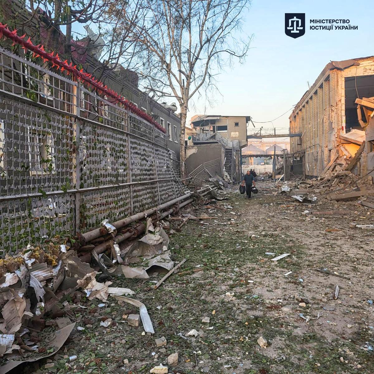 Последствия удара по колонии