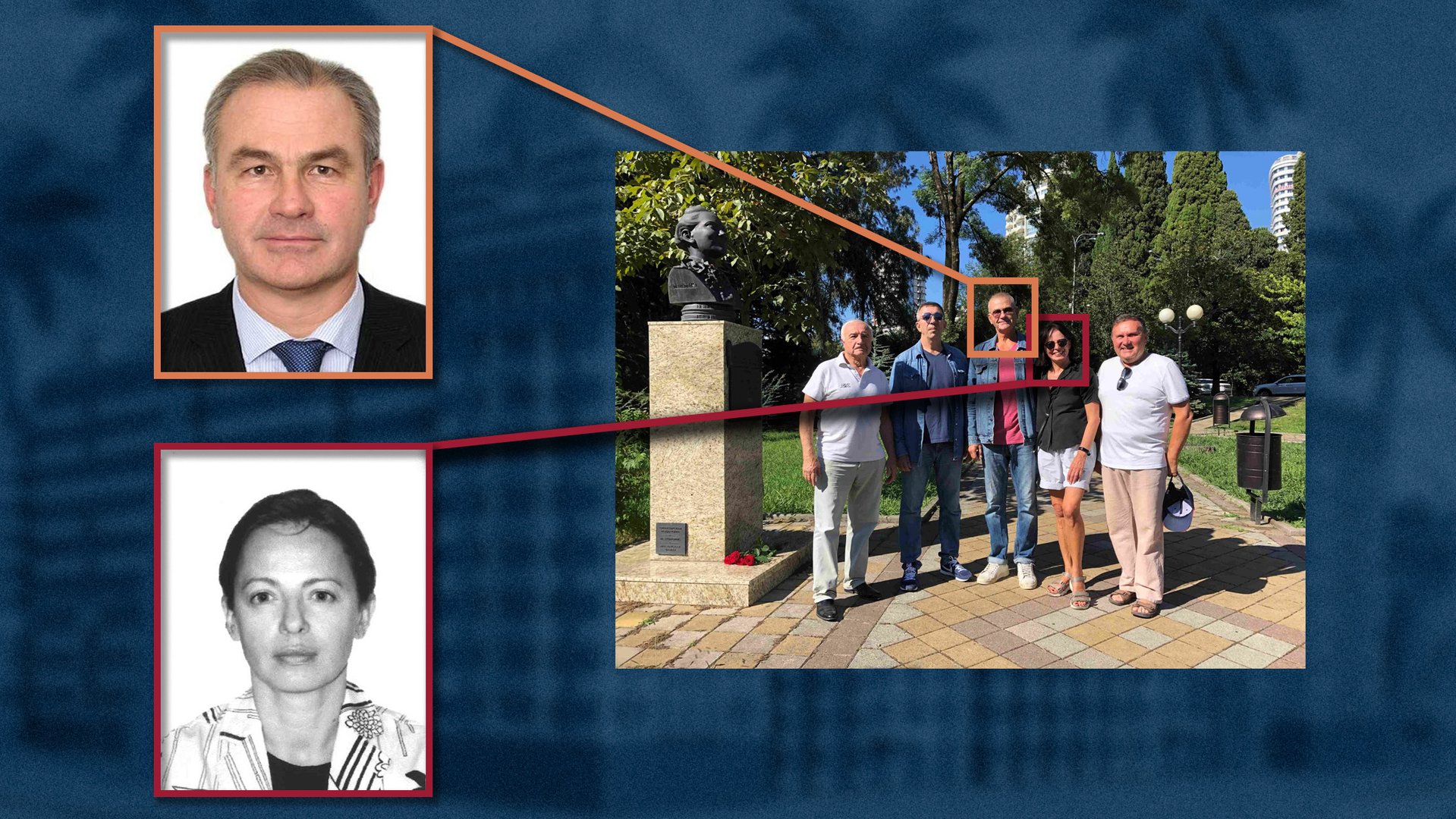 Yuri and Irina Pozhidaev at a reunion of graduates from the Military Institute of Foreign Languages and the Military Red Banner Institute of the USSR Ministry of Defense