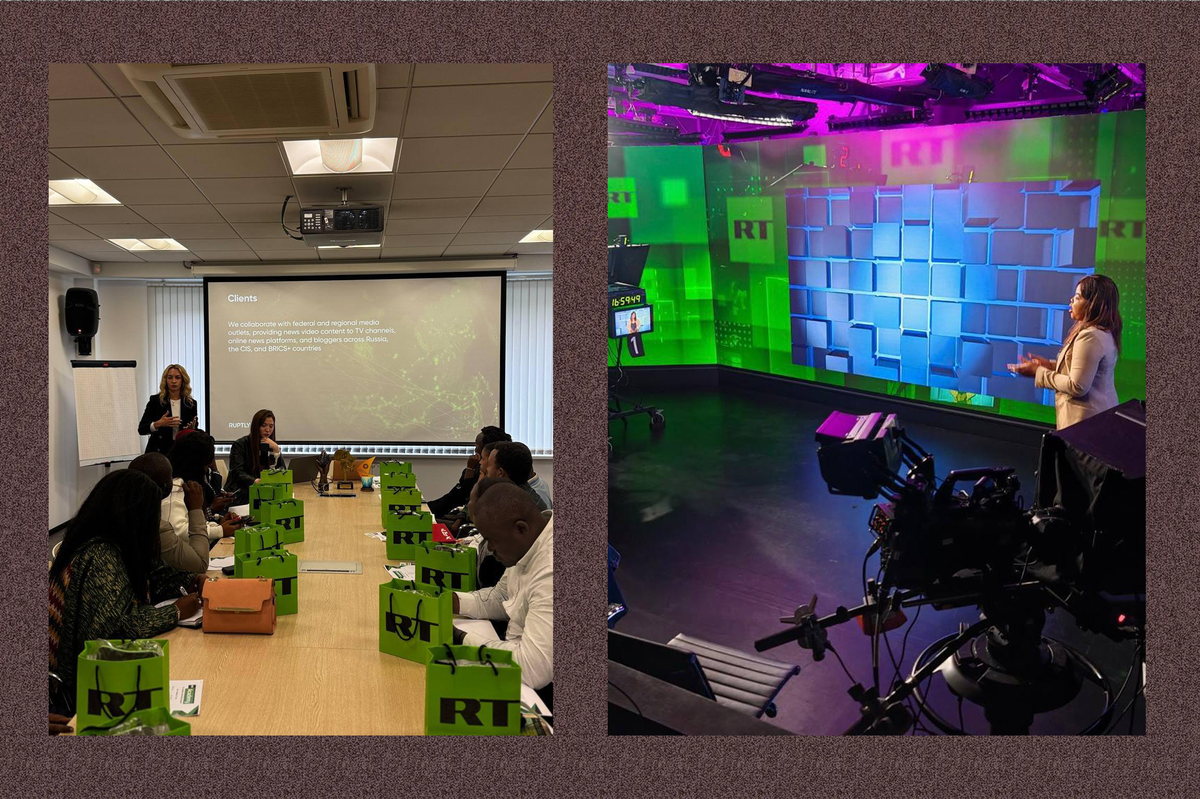 The Kremlin wants to gain influence in African countries, including by training journalists in Russia’s main propaganda holding