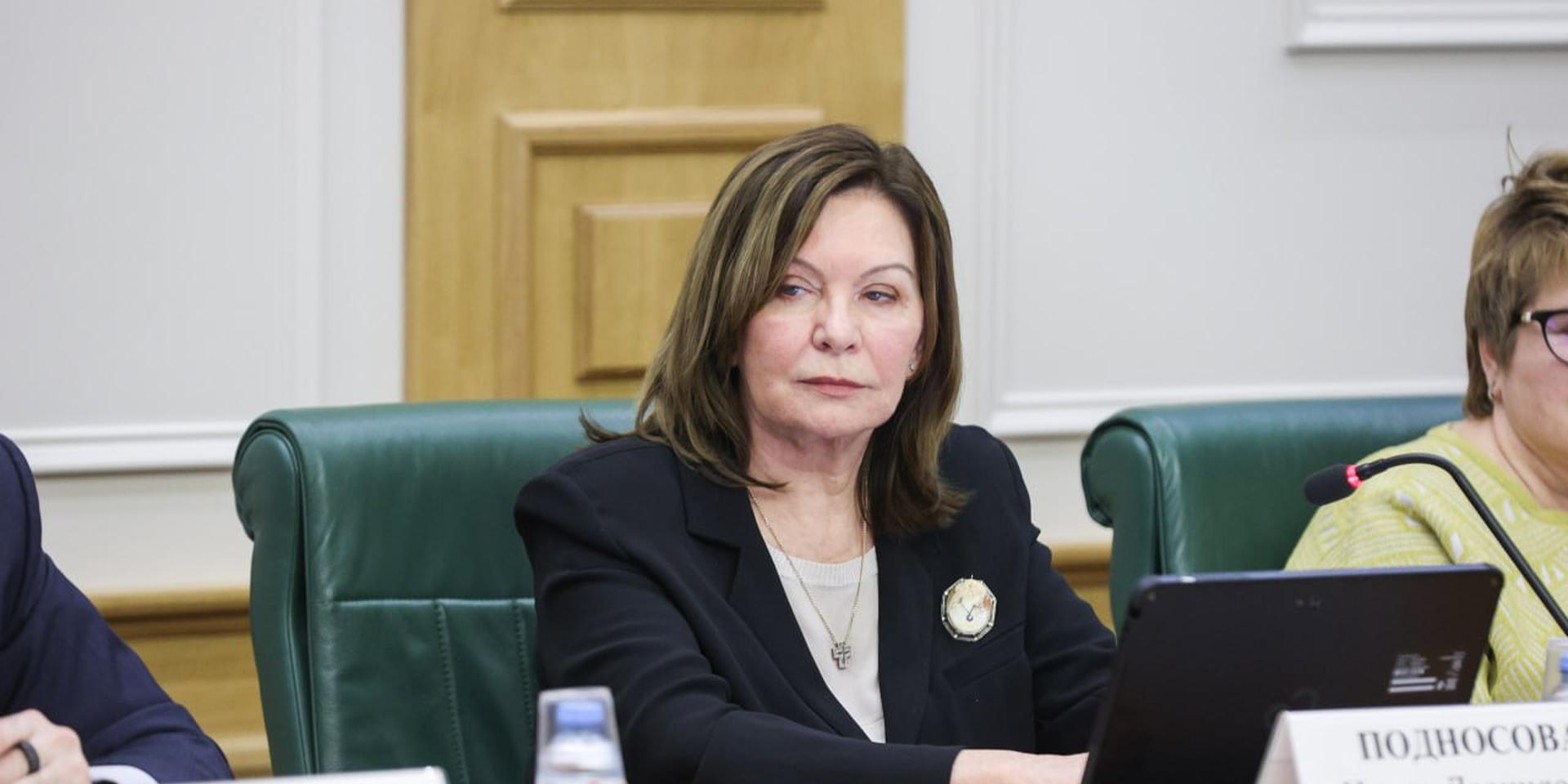 Умерла 71-летняя глава Верховного суда Ирина Подносова