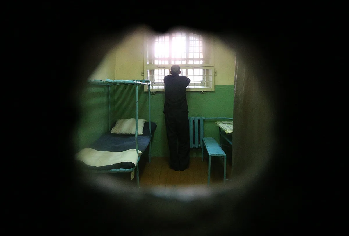 Заключенный в камере «Владимирского централа». Июнь 2013 года