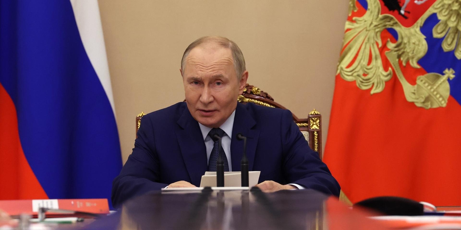 Путин записал публичное обращение к Трампу по ядерной сделке под видом заявления на Совбезе