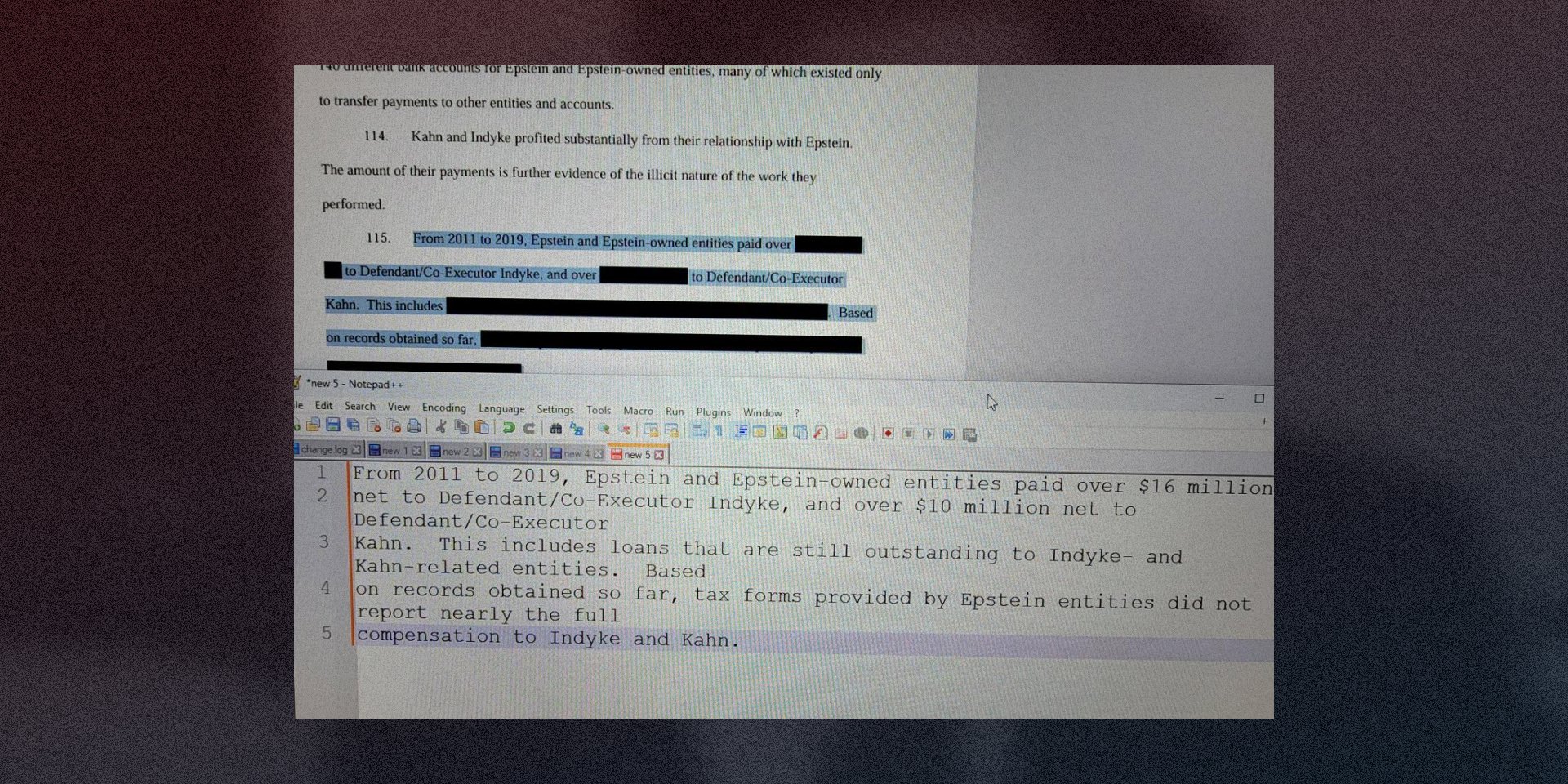 Засекреченные фрагменты в файлах Эпштейна можно восстановить