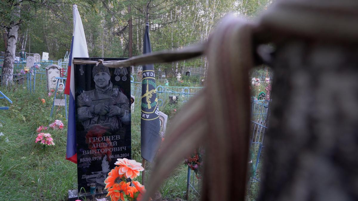 Могила погибшего мобилизованного