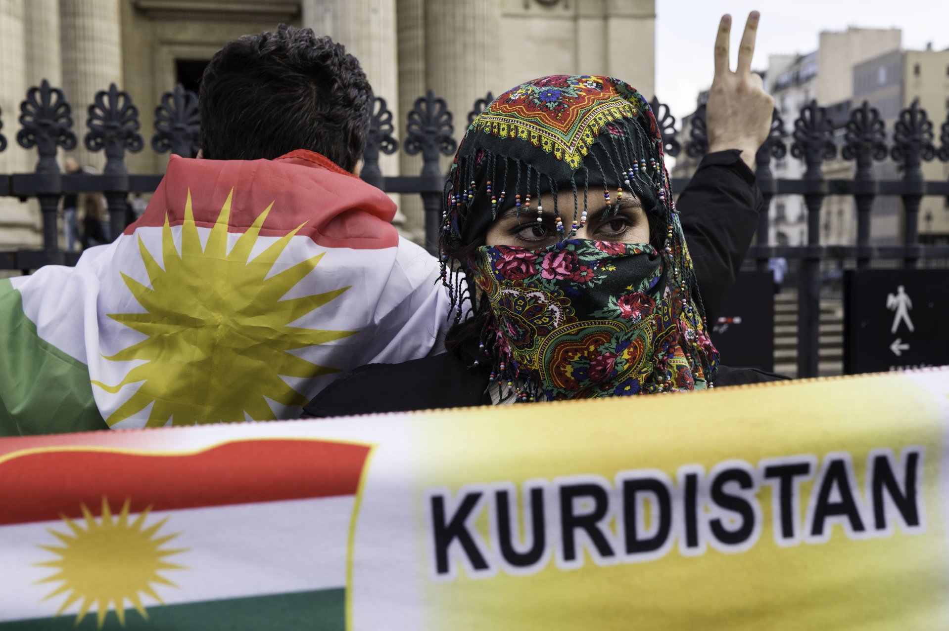 Иранские курды не хотят ни иранской монархии, ни иранской республики. Митинг в Париже, 17 января 2026 года 